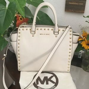 Rare Collectors Edition Michael Kors X-Lrg Sandrine Stud Crossbody